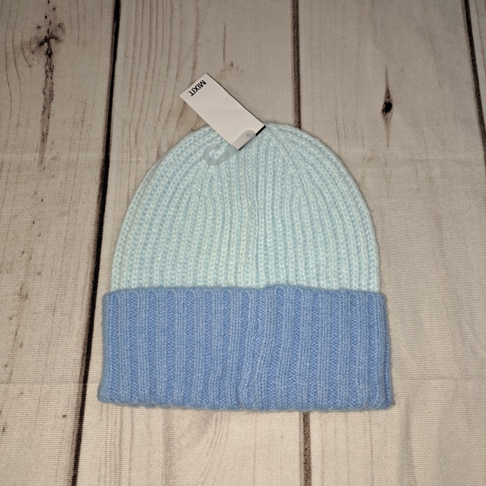 3 FOR 12 SALE Mix It Perennial Blue Beanie Cap Hat